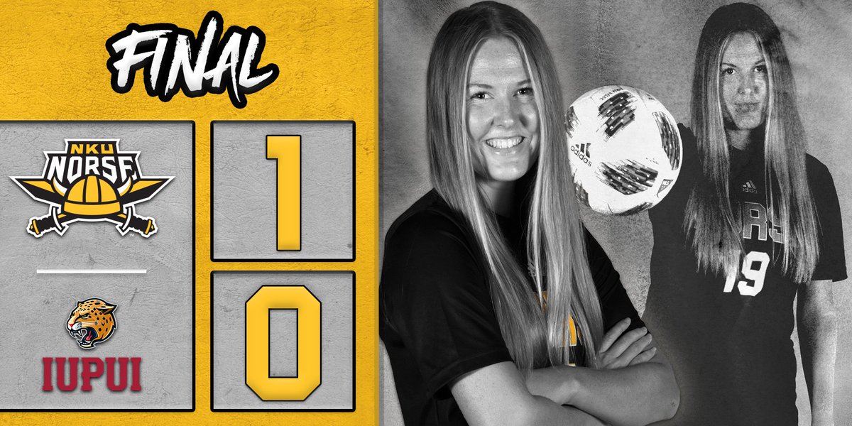 NKUNorseWSOC's tweet photo. FINAL: A phenomenal day from our defenders and a netted shot off a corner from Mills secures us a Horizon League Tourney berth! Norse defeat IUPUI, 1-0! #NorseUp https://t.co/uLRbcP5FM0