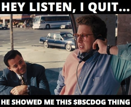 bscdog's tweet photo. $BSCDOG

We love memes! https://t.co/6jodaaml8f