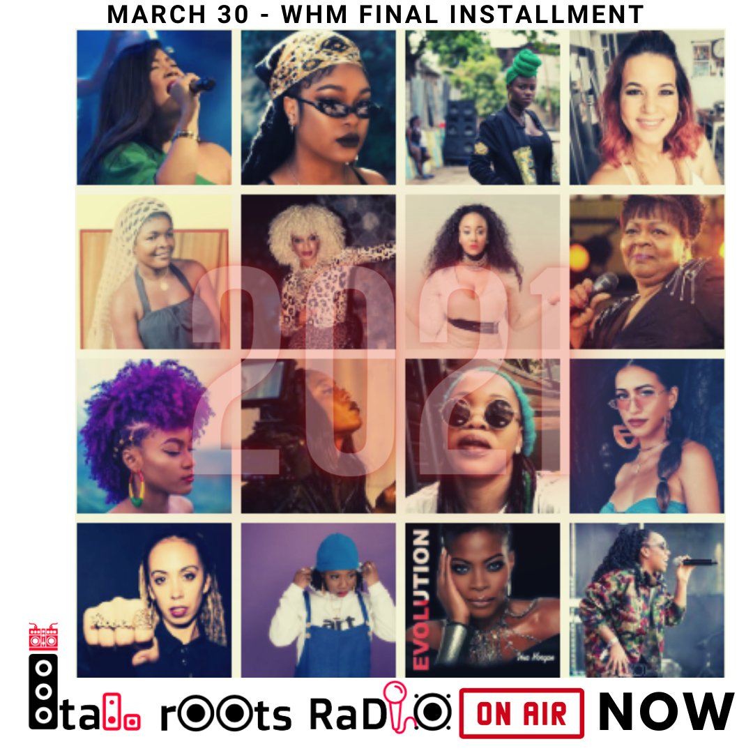 This is the 5th instalment of #ItaLrOOtsRaDio's Women’s History Month 2021 instalments. We thank all of them, the players of instruments, and all of you who shared in these frequencies. These women continue to free our souls...enjoy the ride. 

iheart.com/live/radio-reg…