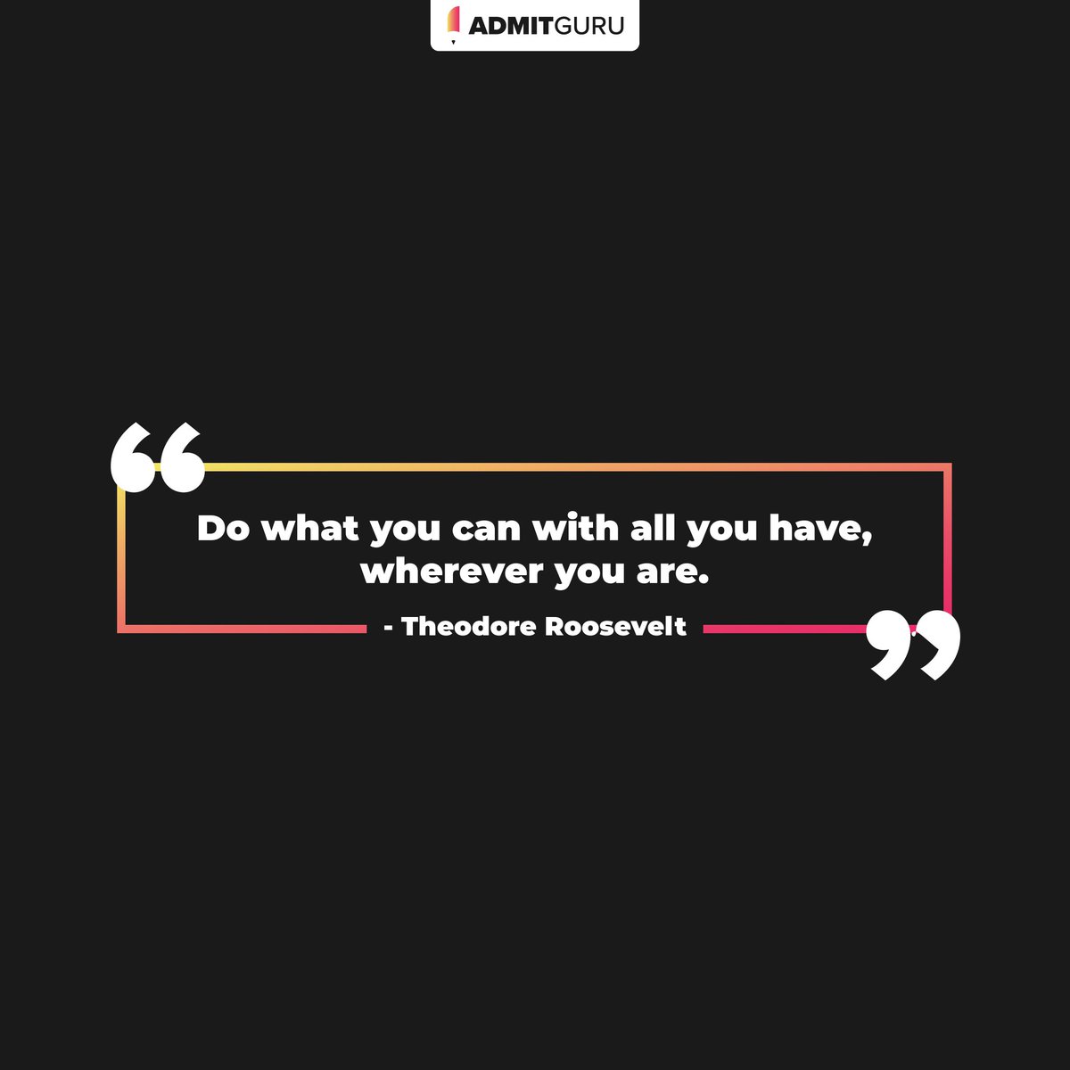 admitguru_'s tweet photo. We recently started listening to the "How I Built This" podcast over at Admit Guru, it's incredible how much you can do with what you have! ⁠
⁠
🔗 https://t.co/m5cLV5uIJh
⁠
#howIBuiltThis #podcastLove #tuesdayquotes #tuesdayinspiration #quoteoftheday https://t.co/MPOBdvBvpg