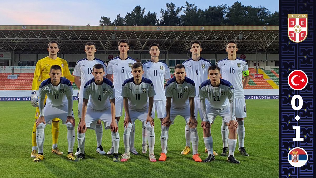 🇹🇷 𝟬-𝟭 🇷🇸 | Млада репрезентација Србије (U-21) савладала је Турску у Алањи! Гол за победу постигао је Светозар Марковић. ⚡🦅

#SrcemSvim #Orlići #Srbija #FSS