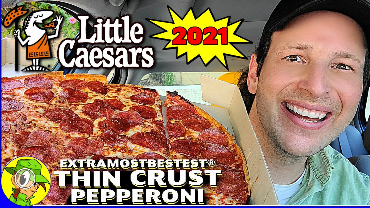 peepthisout's tweet photo. Little Caesars® EXTRAMOSTBESTEST® THIN CRUST PEPPERONI PIZZA 2021 Review 🔱🍕🐖 | Peep THIS Out! 🕵️♂️
https://t.co/amF5UeDUCB
#LittleCaesars #ExtraMostBestest #ThinCrust #PepperoniPizza #FastFood #FoodReview #PeepTHISOut #StayFrosty @littlecaesars @MENACE @ChewBoom @MashedHQ https://t.co/V5vphNfp81