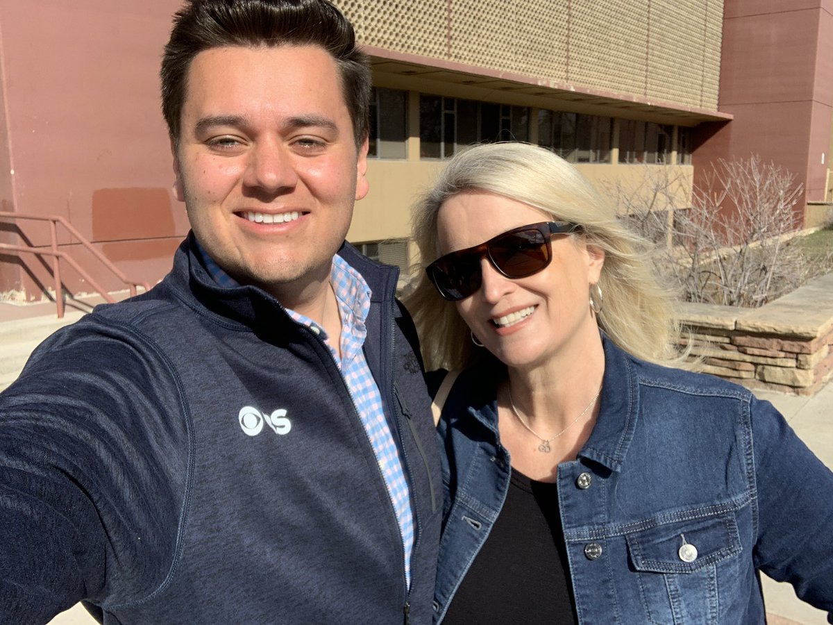 sarahpooler's tweet photo. Great having @DillonMThomas @CBSDenver back on campus and in the @CTV11 studios to talk with @CSU_JMC students. Thanks, Dillon! 📺🐏@ColoradoStateU @CSUAlumni https://t.co/s6vzRrgkgR