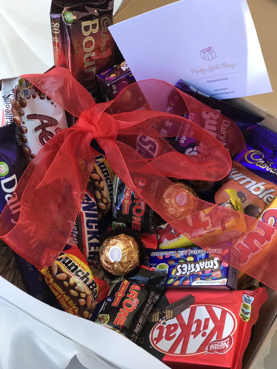 prettythingszw's tweet photo. “Death by chocolate “

#prettylittlethings #chocolatehamper #giftideas https://t.co/XsJGdslUzn