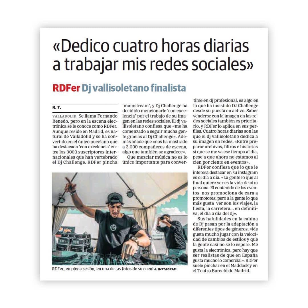 Hoy salimos en el <a href="/nortecastilla/">El Norte de Castilla</a> . Muy agradecido a <a href="/Ibai_C/">Ibai Cereijo 🇪🇸</a> <a href="/woomedia_es/">Ibai Cereijo - Woo Media 🇪🇸</a> <a href="/SergeiRez/">sergeirez!</a> @surtribemusic