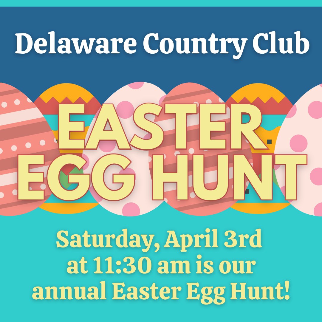 Get outside this #Easter and get some eggs-ercise at our annual Egg Hunt! Reserve your spot and be hoppy!
To keep our #DCC family safe, this event will be held outdoors.
Reservations are mandatory to help assist in making this a safe and fun event for everyone.  #DCCEaster