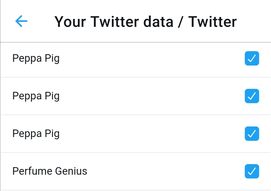 Just discovered how Twitter categorises my interests and there's some clear winners <a href="/perfumegenius/">Perfume Genius</a>