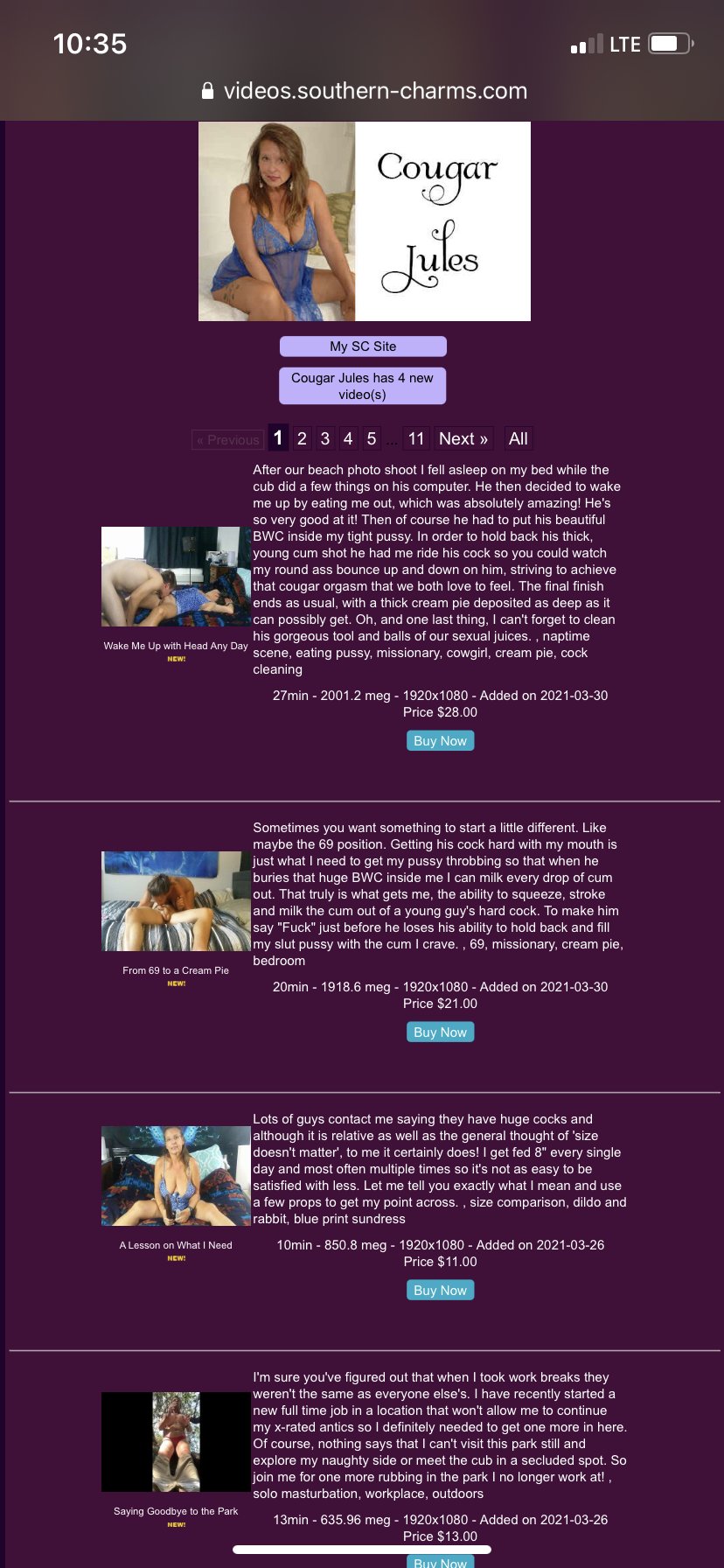 Cougar_Jules on Twitter "This month’s videos https //t.co/cPLD8hBYOm