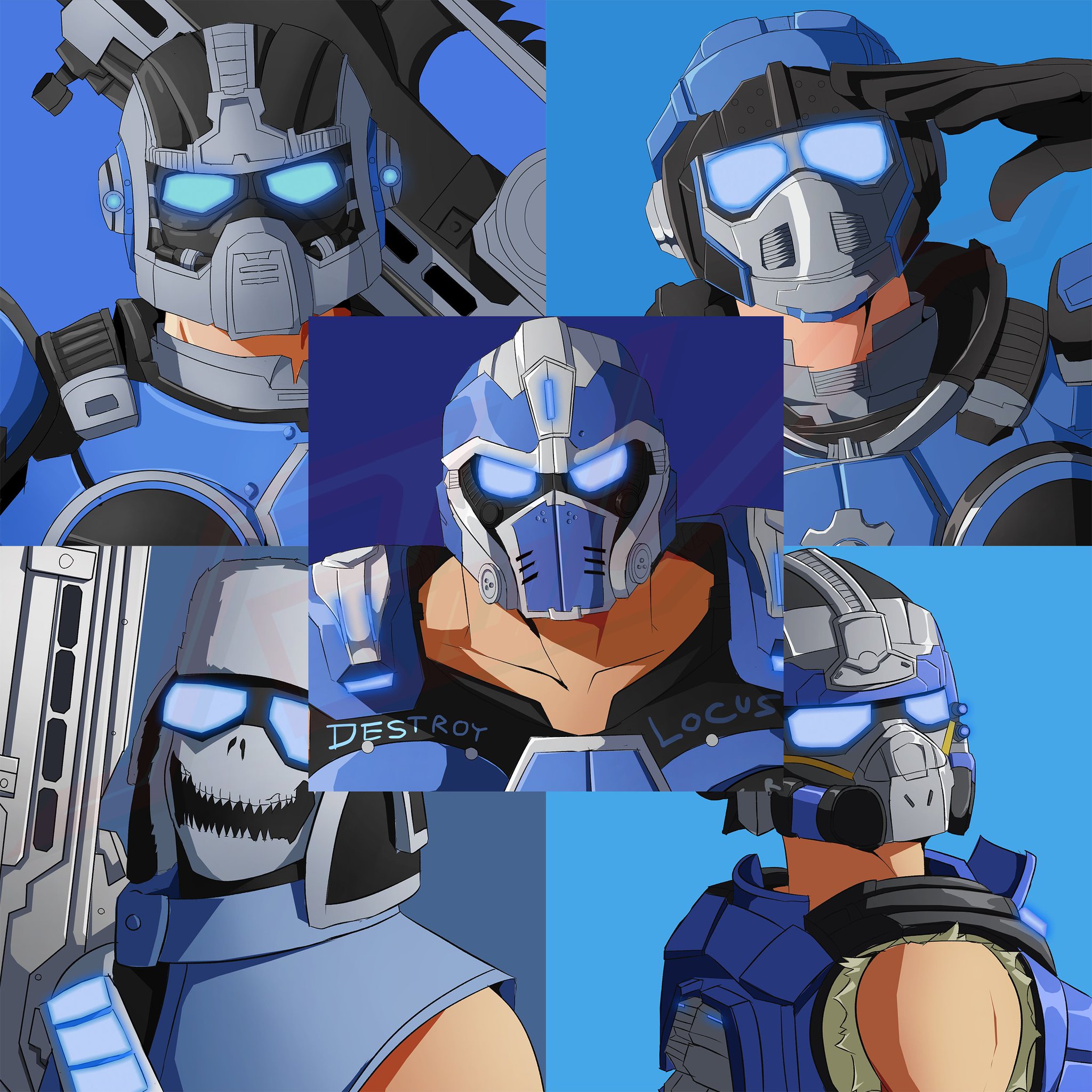 RuV on Twitter "Gears of warCarmines(Anthony,Benjamin,Clayton,Gary