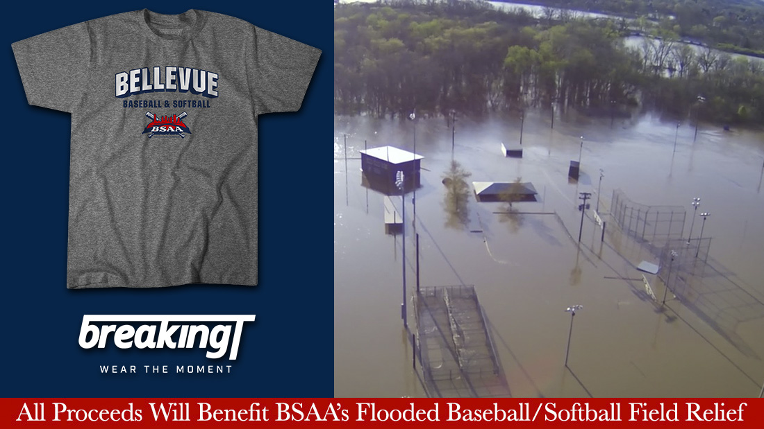 🗣️ Nashville friends, and especially my Bellevue buds:

We are helping BSAA raise money for repairs to their flooded baseball and softball fields. All proceeds from shirt sales will go to the league. ⚾️ 🥎

Get the shirt here: BreakingT.com/Bellevue • RTs appreciated