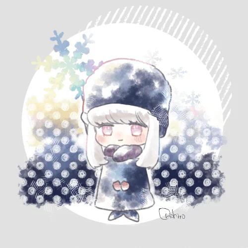 女の子デフォルメイラスト