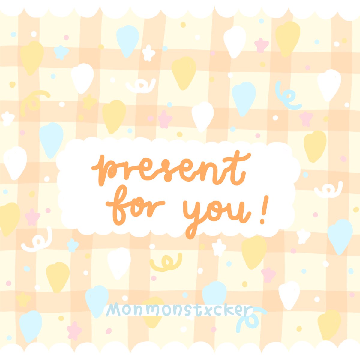 ♡̆̈𓈒 * 𝑃𝑟𝑒𝑠𝑒𝑛𝑡 𝑓𝑜𝑟 𝑦𝑜𝑢! 🎁❔༊*·˚  
ฟอร์มการสั่งของขวัญ=͟͟͞ ♡̩͙ 
✎ ̼ ชื่อแอค:
✎ ̼ จำนวนเหรียญ:
✎ ̼ ข้อความ:

กรอกฟอร์มแล้วก๊อกๆเดมมาเลย! รอส่งของขวัญอยู่นะคะ🥺🤍