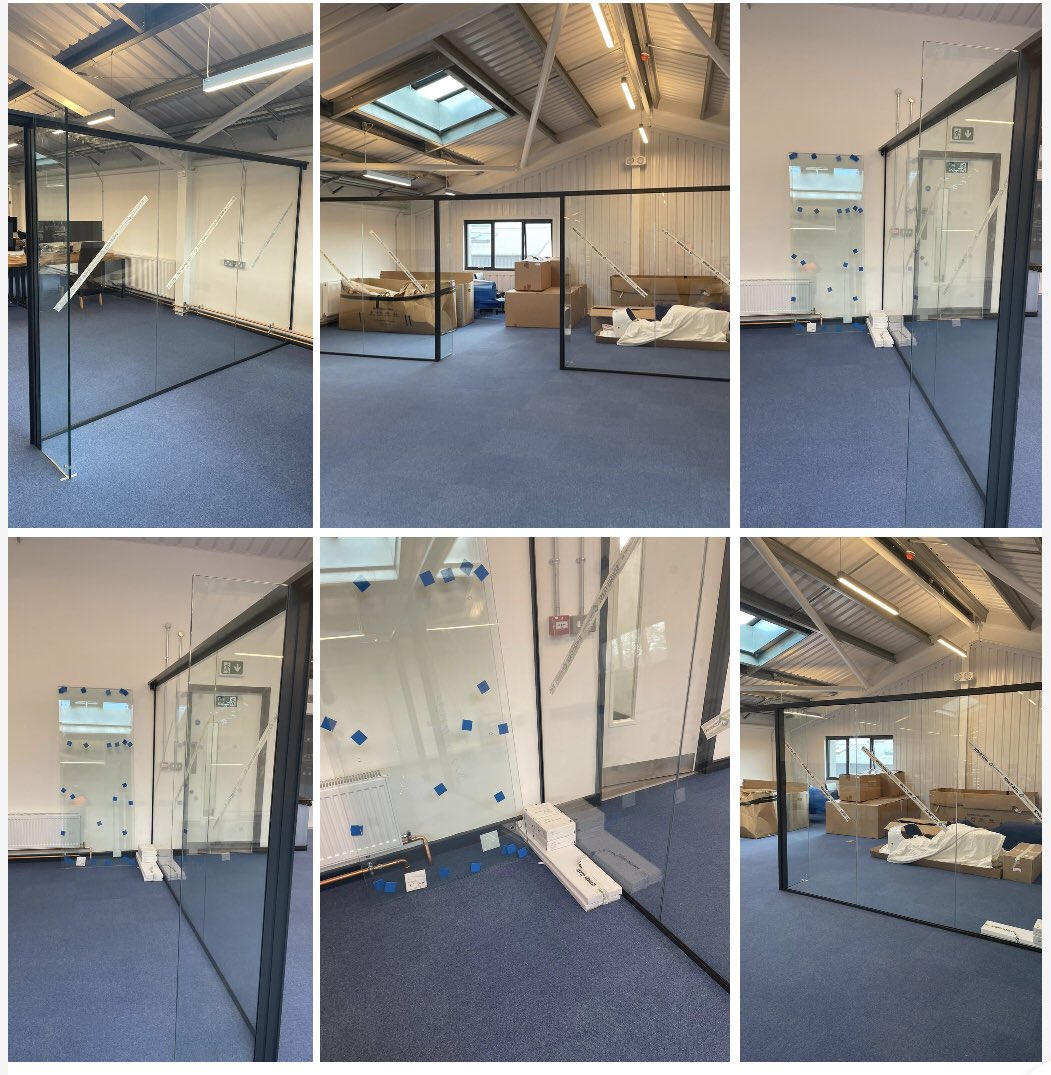 C_Glassinterior's tweet photo. Who wants to see another WIP (work in progress)

Swipe ➡️ to see our progress with this project in Oxford.

We cover nationwide and provide assistance from design ✍🏻 to installation 👷🏻‍♂️

For more information get in touch today on 0203 793 5455 or info@glass-interiors.co.uk https://t.co/ZEQoRmmrV4