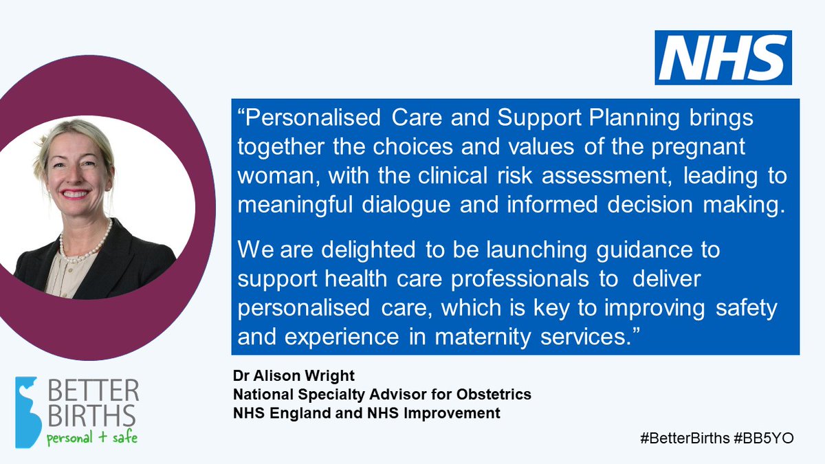 teamCNO_'s tweet photo. Another key priority for the future of #BetterBirths is delivering personalised care.

@AliWrightObGyn announces new guidance on Personalised Care and Support Planning at #BB5YO to ensure ever-more personal support for pregnant women, babies and families.

https://t.co/zHwCpzXf9v https://t.co/c7aDzHXgAj