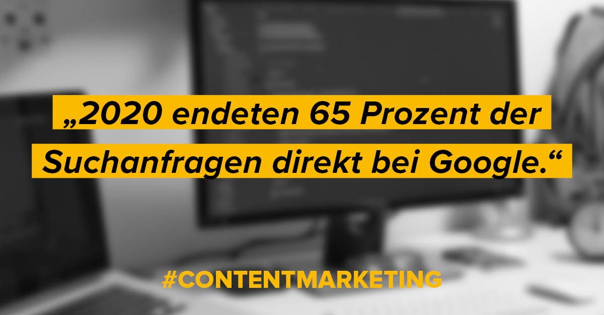 wobAG's tweet photo. Rund zwei Drittel aller Suchanfragen führen zu keinem weiteren Klick auf eine #Website. Müssen #B2B-Unternehmen jetzt um Trafficverluste fürchten? Die Antwort gibt es in unserem Blog-Artikel – jetzt lesen!

 👉🏼 https://t.co/LBc2HEuhbJ

#google #googlesearch #contentmarketing https://t.co/D08gBpZaye