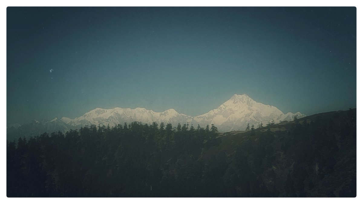 ItsJustRnT's tweet photo. @ZacksJerryRig Showing you a recent photo I have taken of Mt. Kanchenjunga https://t.co/YFVUBT4mWz