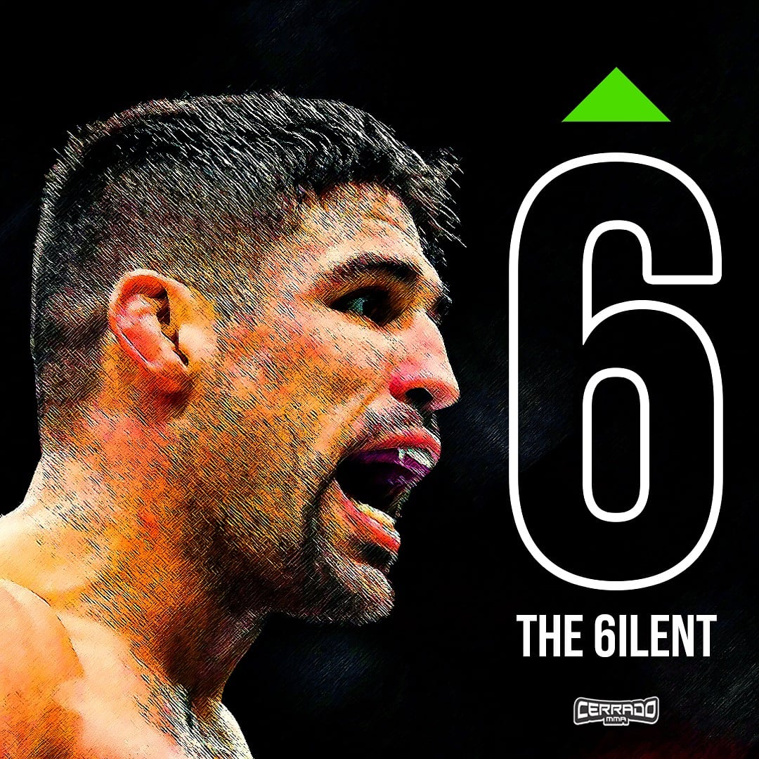 Subindo! Após a vitória de sábado. @VicenteLuqueMMA subiu para a 6° no ranking dos meio médios e cola de vez na linha de frente da categoria.
Como diz o Daniel "tá só começando"
Oss 🔥
#Cerradomma #ufcbrasil #ufc #TheSilentAssassin #Canalcombate #EsquadraoBrasileiro https://t.co/eV84KcQShu