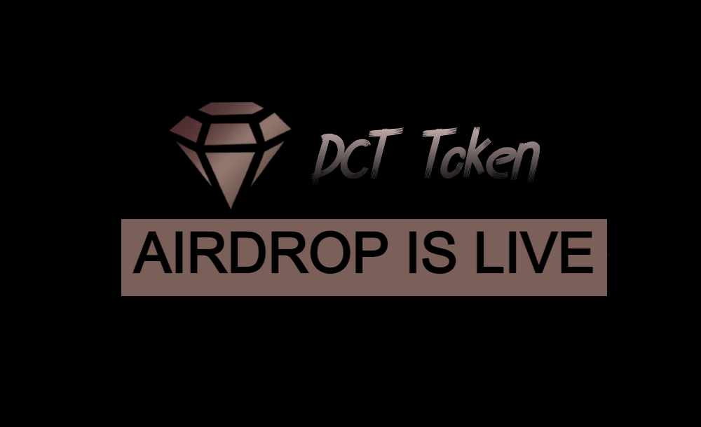 DCT TOKEN Airdrop Medium Star Claim 1 DCT ($ 100) + 0.045 DCT ($ 10) for each referral you make. 

Steps

💎  Join channel and group

💎  Follow twitter, like and retweet pinned message 

💎  Submit eth wallet address (ERC-20) Participate now Airdrop link: t.me/Diamond_crysta…