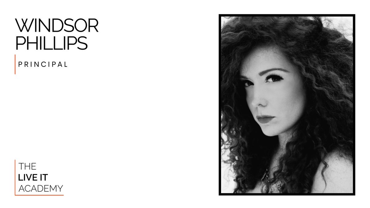 TheLiveItAcad's tweet photo. Meet the Principal of #TheLiveItAcademy Windsor Phillips! Windsor trained at The Academy of Dance Arts in South Carolina &amp; @nyc_bdc. She worked with a number of artists &amp; was cast in various TV/Film work before moving to Scotland to teach dance. Learn more https://t.co/sg3IgSawfq https://t.co/TFEfX9jGoV