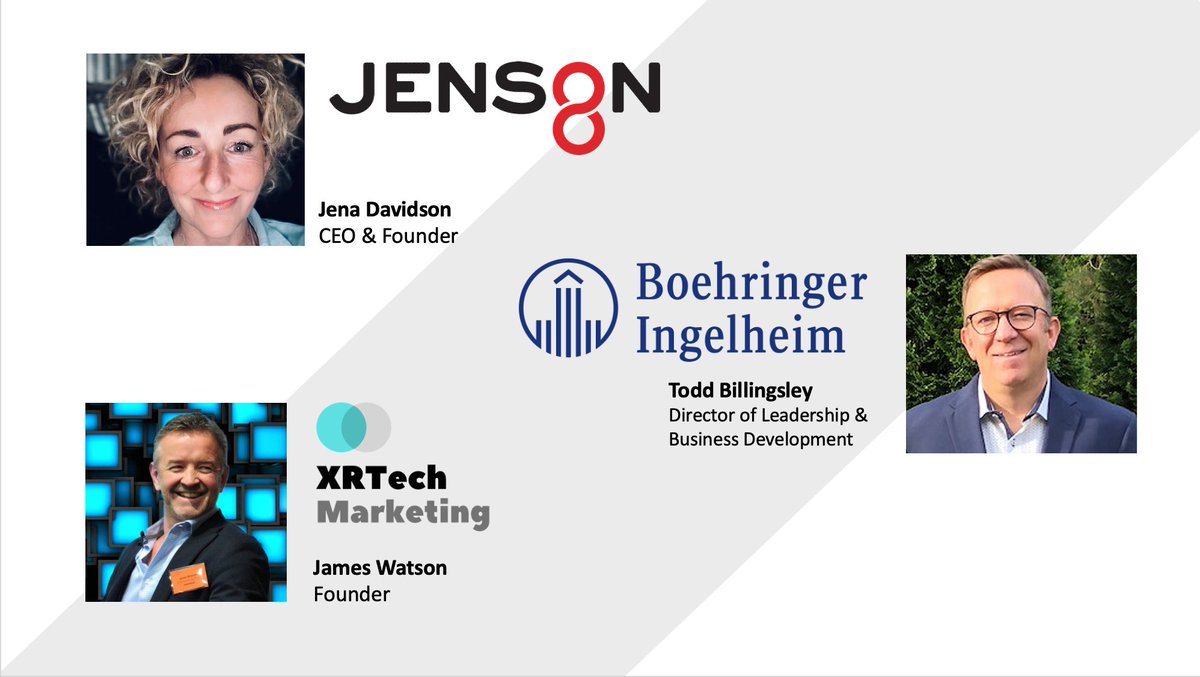 WEBINAR tomorrow: Why VR is the New Reality for Leadership Training. We're looking forward to chatting with Todd Billingsley from <a href="/Boehringer/">Boehringer Ingelheim</a> tomorrow. You can sign up here: us02web.zoom.us/webinar/regist… #VR #virtualreality #training #leadership #innovation #technology <a href="/jamescwatson/">James Watson</a>