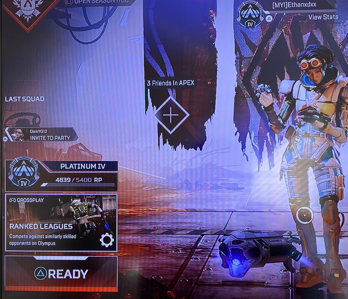 Ethanxdxx Just Hit Plat On Stream Apex Apexlegends Ps4 Twitch Apexranked
