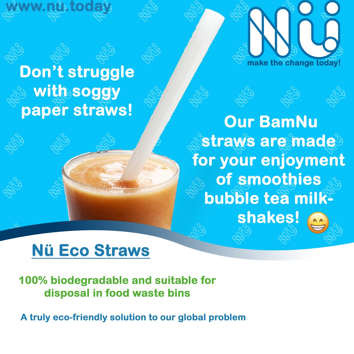 bthechangeuk's tweet photo. Our BamNü straws are a step in the right direction to a clean and green sustainable future. We have all different sizes for all of your daily needs! Head to our website to order some today! https://t.co/5Ul6uThtdz