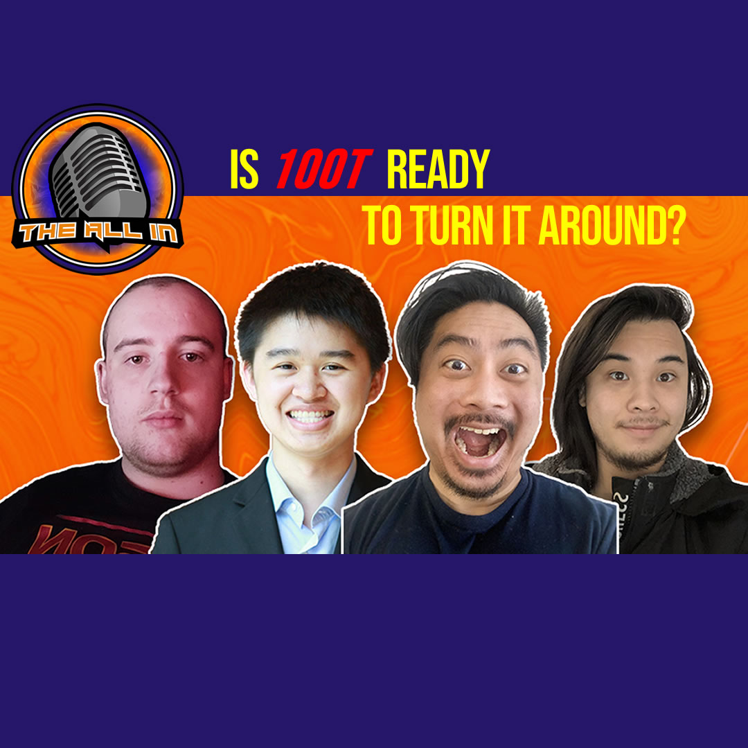 theallinpodcast's tweet photo. Hey #leagueoflegends and #LCS fans! The 1st elimination round of the Spring playoffs wrapped up this weekend &amp; with @100Thieves  sweeping out @dignitas , is it a sign that they are ready to turn it around?  

https://t.co/0cqjzKx35X
https://t.co/NKWzPkIKD8

#100win #esports https://t.co/WUlNeaVadc
