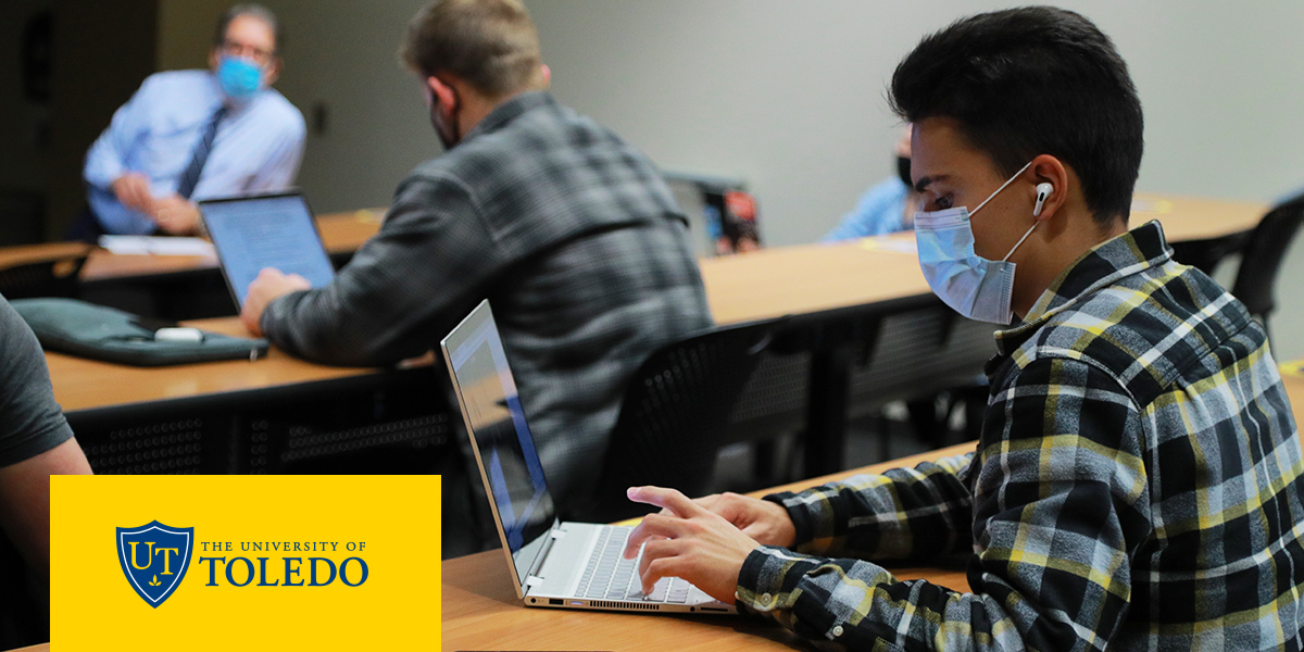 UToledo's tweet photo. As we plan to offer more in-person courses, we encourage all our Rockets to get vaccinated as soon as possible &amp; register for courses early to help us determine if online classes can be safely transitioned to in-person, and ensure they've secured a seat. https://t.co/8wcS5uukdo https://t.co/WHZvckaQEx