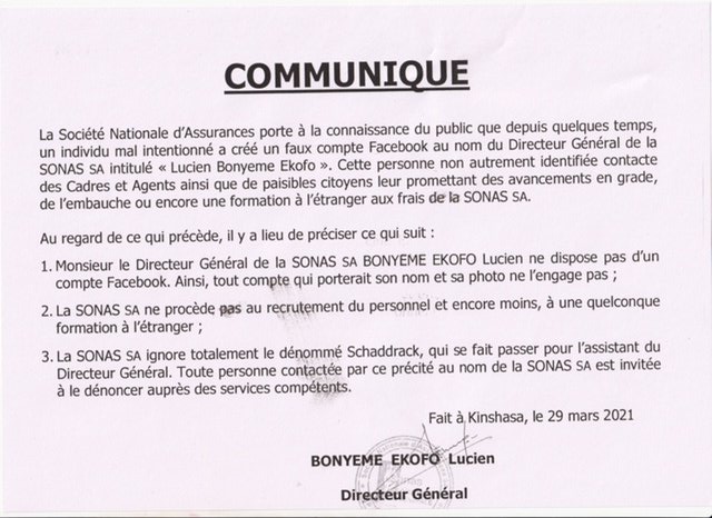 sa_sonas's tweet photo. [#COMMUNIQUÉ] 
 #LeaderDesAssurances #SonasSa https://t.co/FAYjfTfRrH
