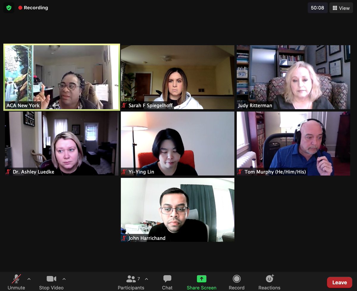 drspiegelhoff's tweet photo. Leaders from @ACA_NY , @NYMHCA , and NYACES met to discuss current diagnostic authority legislation for LMHCs.

#counseling #mentalhealthcounseling @HarryBBronson @SenatorBrouk @SenJohnMannion @StirpeAl @RachelMayNY @PamelaHunter128 @JohnLemondes @SenatorRitchie @JohnJonathan https://t.co/hSwDVqN5S1