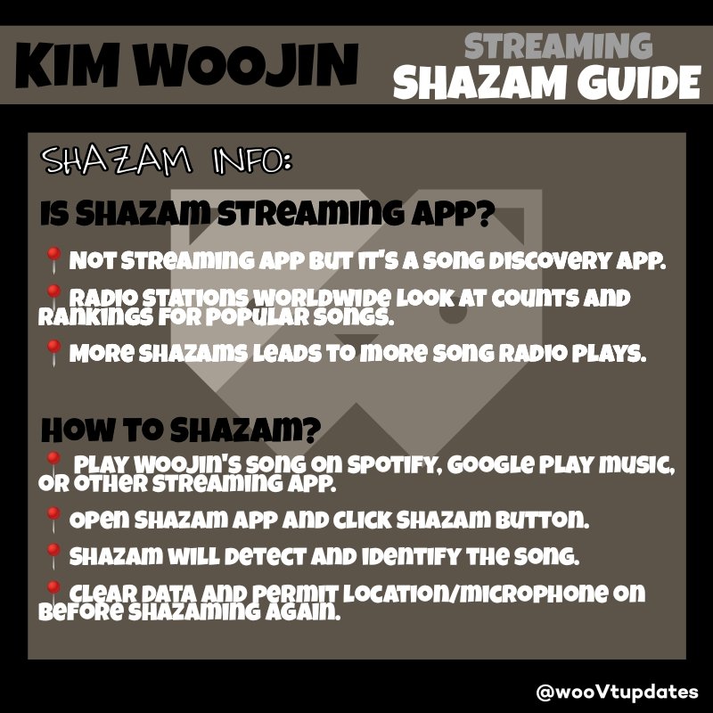 wooVtupdates's tweet photo. SHAZAM TUTORIALS

[Android ONLY]
📲 https://t.co/TKTPlBDi7B

🦋
#KIMWOOJIN #WOOJIN  #Cubs
#김우진 #우진 @woooojinn https://t.co/FJ7Sky1fbn