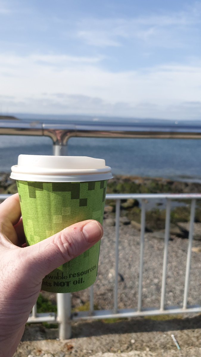 Zipper282's tweet photo. Afternoon coffee & railing views ๐คฆโโ๏ธ๐ with the beautifully clean looking, calm as a millpond Belfast Lough beyond. Some day โค๐๐
#belfastlough #belfast #someday #coffee #coffeelover #summersonitsway https://t.co/hYSB9sLPpg