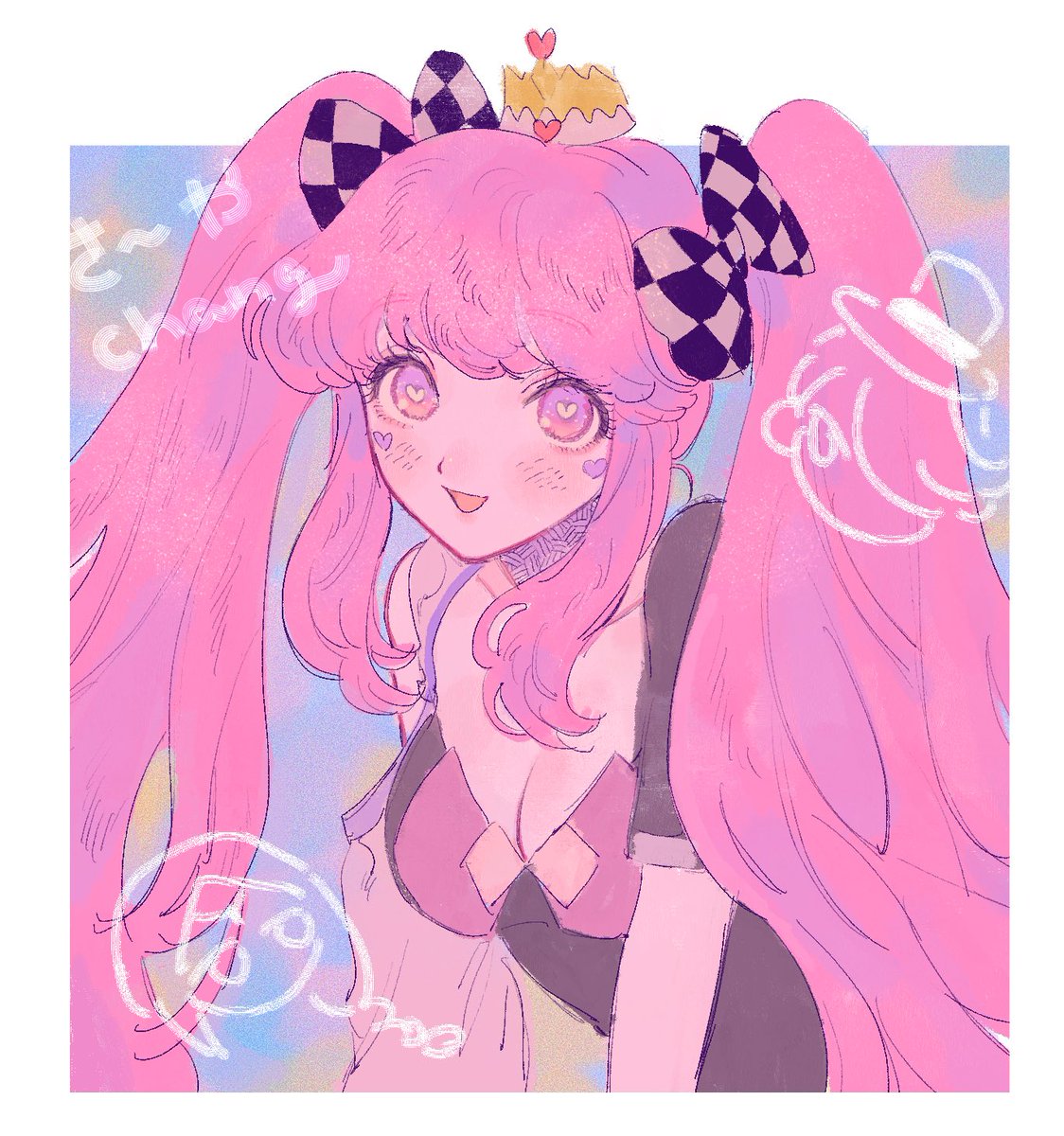 「サーヤちゃん❗️ 」|キュン牛のイラスト