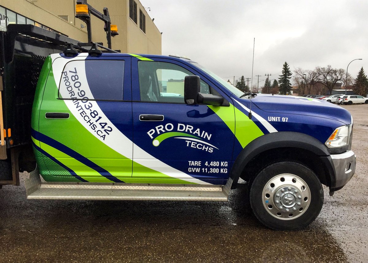 CowanGraphics's tweet photo. #BrandUpdate for #ProDrainTechs in #yeg!
From #spotgraphic logos to #fullvehiclewrap
#Graphic #Wrap
#CowanGraphics #CGprint #CGinstall
#yyc #yxe https://t.co/NkA5cTyVKS