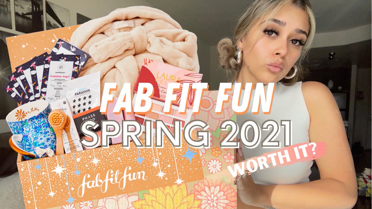 CorBabyx3's tweet image. ✖️NEW VIDEO✖️

Happy Spring! My honest review &amp;amp; unboxing of the Spring FabFitFun box! 🌸💐🌺

Don’t forget to like, comment, &amp;amp; subscribeeee!

#fabfitfun #fabfitfunspringbox #fashionblogger 

youtu.be/NF60OIZb0LM