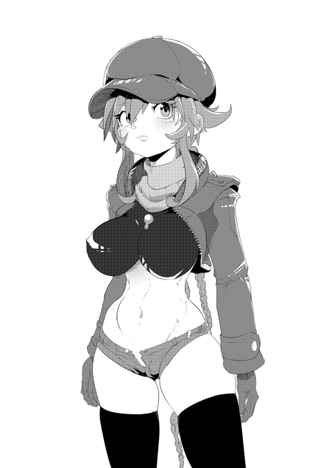 アメリアちゃんでトーン絵練習 