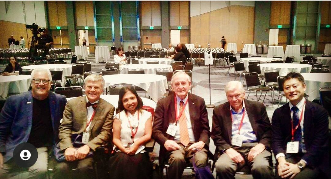 NeenaNizar's tweet photo. Happy #DoctorsDay to the army of scientists and researchers working for therapeutic treatments for #Jansens
L-R Dr. Larry Suva, Dr. Harald Jueppener, Dr. Neena Nizar, Dr. Jack Martin, Dr. John Potts and Dr. Hiroshi Saito.  
#RareBone #RareDiseaseTruth #DisruptiveChange https://t.co/O7ZUlgdwz1