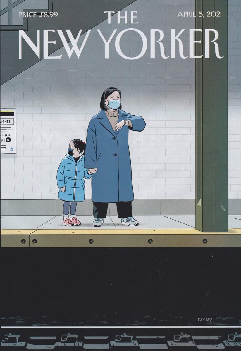 ShoPowSho's tweet photo. The morning after a 65 year old Filipina woman was attacked on her way to church.... seeing this image... it... it hits different. #stopasianhate

#illustration #NewYorkerCovers #comics #asianmother @NewYorker
  
Art by #rkikuojohnson. https://t.co/kc3loQDint