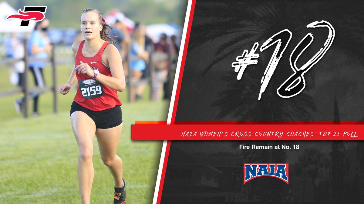 The SEU women's cross country team remains at No. 18 in the final <a href="/NAIA/">NAIA</a> Women's Cross Country Coaches' Top 25 Poll. #FuelTheFire🔥
