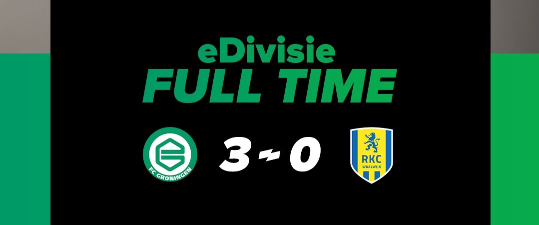FCG_eSports's tweet photo. WINST! @nickdenhamer en @BobvanUdenn winnen met 3-0 van RKC Waalwijk!

#fcgroningen #edivisie https://t.co/9MQoOcEaUx