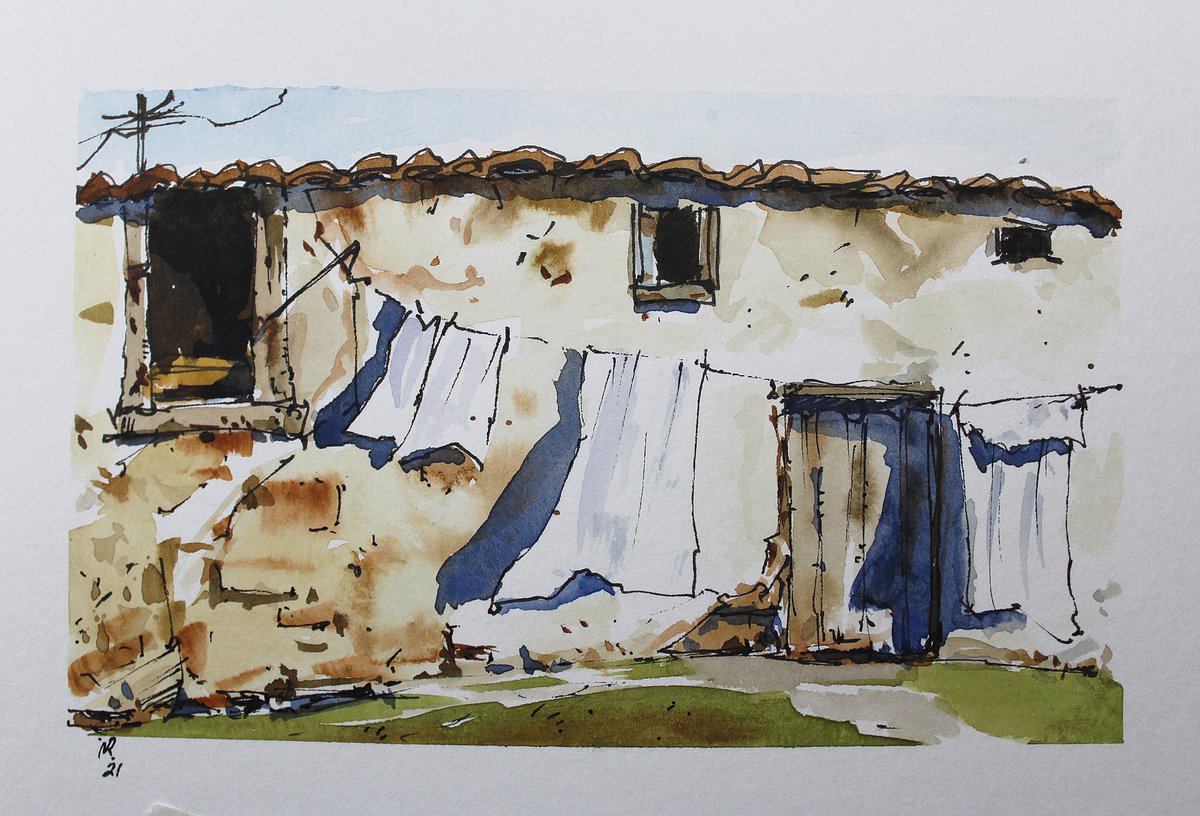 nilrochaart's tweet photo. full video here, enjoy https://t.co/Q0yyRHuEPk
#lineandwash #watercolorpainting #drawings #nilrochaart #YouTube #youtubechannel https://t.co/yVBQTekH1w