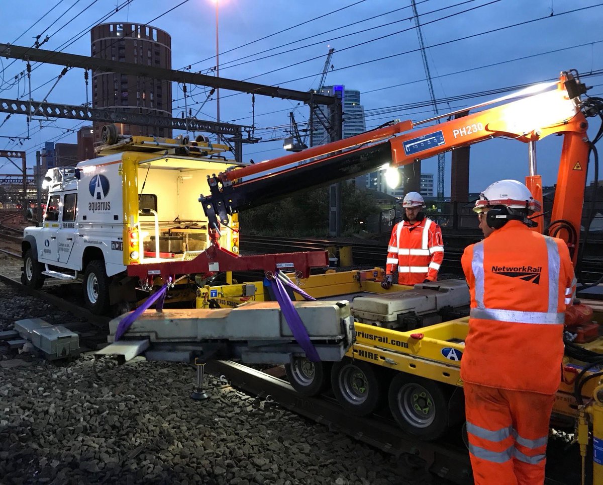 AquariusRail's tweet image. The award winning Aquarius Rail Trailer Crane = zero manual handling.

#SimpleandSafe