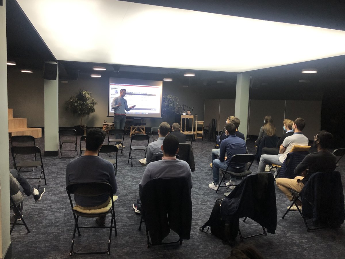 Audencia_MS_FRC's tweet photo. #Finance - Clap de fin sur la 2e journée de la LEX ! Aujourd'hui, on a parlé Levée de fonds avec @IVES_entreprendre, Private Equity et Marchés avec Alexandre SCHNEIDER, #ExecutiveDirector 
@jpmorgan, et enfin Innovation avec Grégory THIBORD, General Manager de @lepalace_nantes ! https://t.co/8FdsRkl7oF