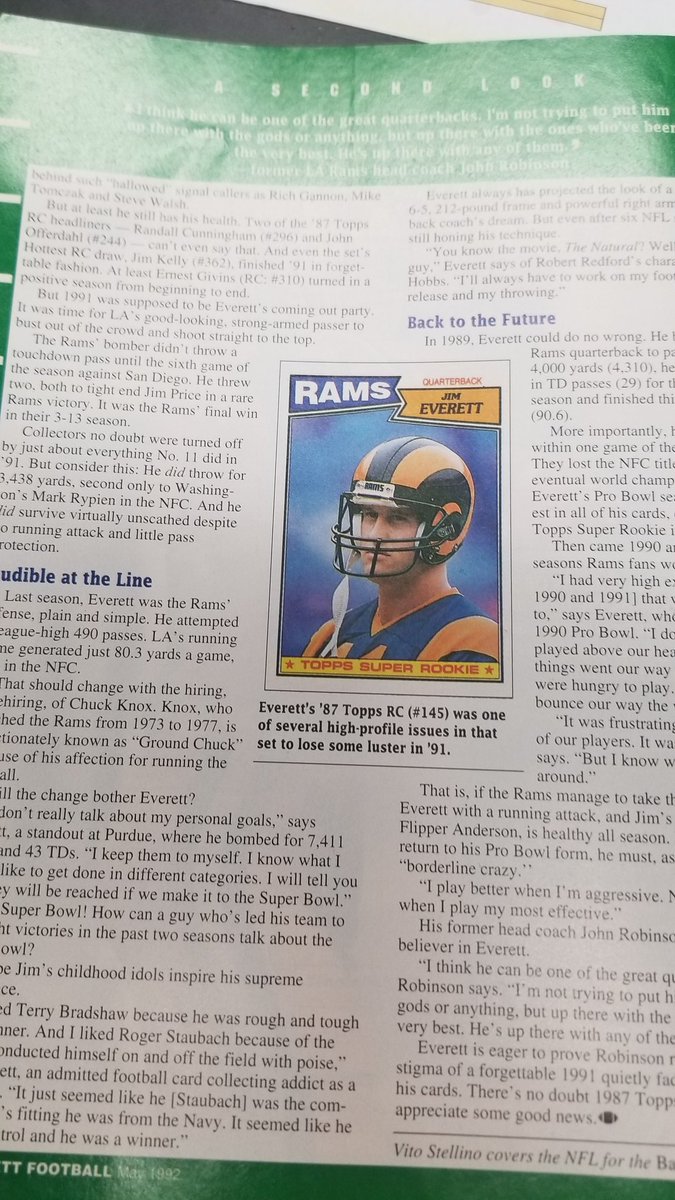 bobbyroe68's tweet photo. @jimeverett @nfcsaints17 So, in May 1992, Beckett listened...I've always had #GeneralBlade back... https://t.co/D95bhhGjFd