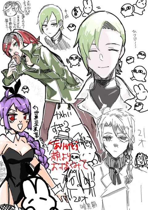 ともだちと絵チャした✌️
たのしかった…おかげで絵を描く楽しさを思い出せたよ…ありがとう… 