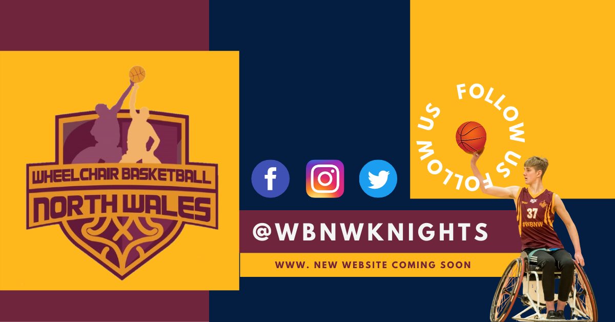 WBNWKnights's tweet photo. Don’t miss out on any of our news or posts, follow us on Instagram, Facebook and Twitter. 

You can find us using @ WBNWKnights on all social media 

We will be launching a new website very soon. 

#WBNW
#Knights
#WheelchairBasketball 
@BritWheelBBall 
@RGKWheelchairs https://t.co/yLBveOxkmT