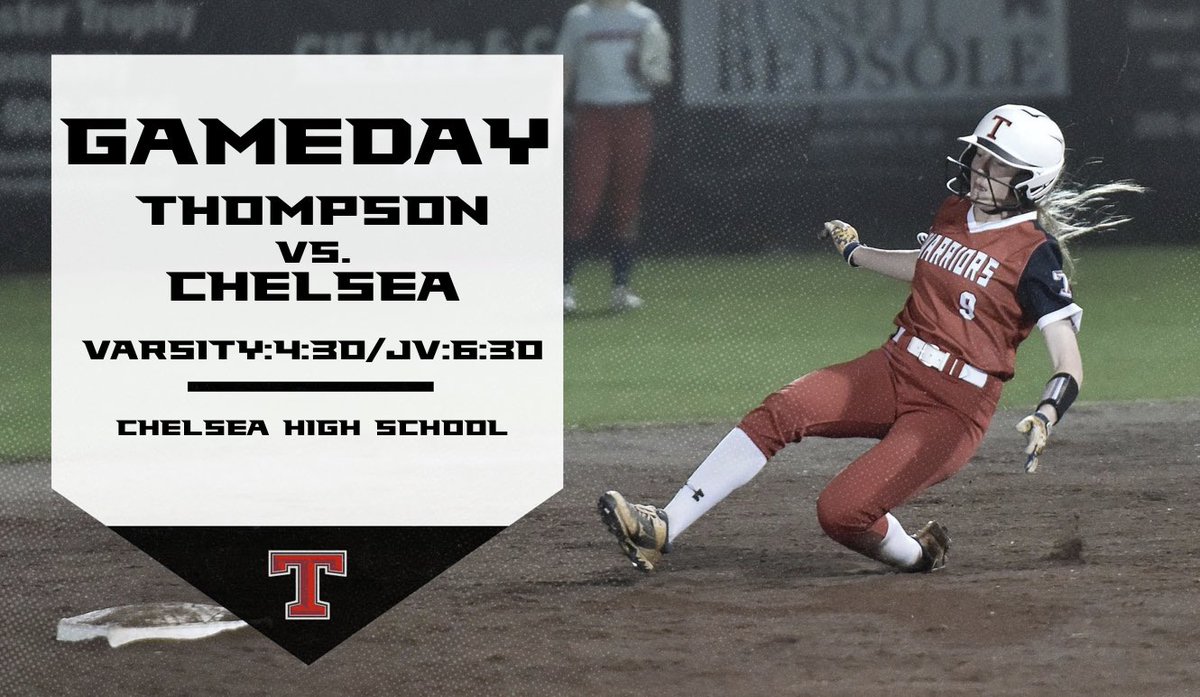 THSoftball_'s tweet photo. It’s GAMEDAY! Both JV &amp; Varsity will take the field against Chelsea High School! #dontWishWork https://t.co/wbzK1u0qdT