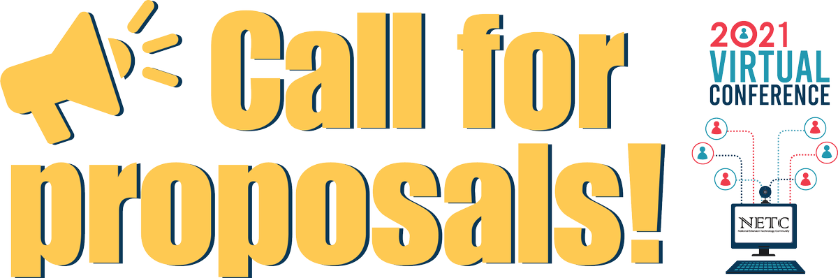 NETCconference's tweet image. 2nd Call for Proposals! NETC 2021 Virtual Conference - mailchi.mp/ea1630e01148/n…