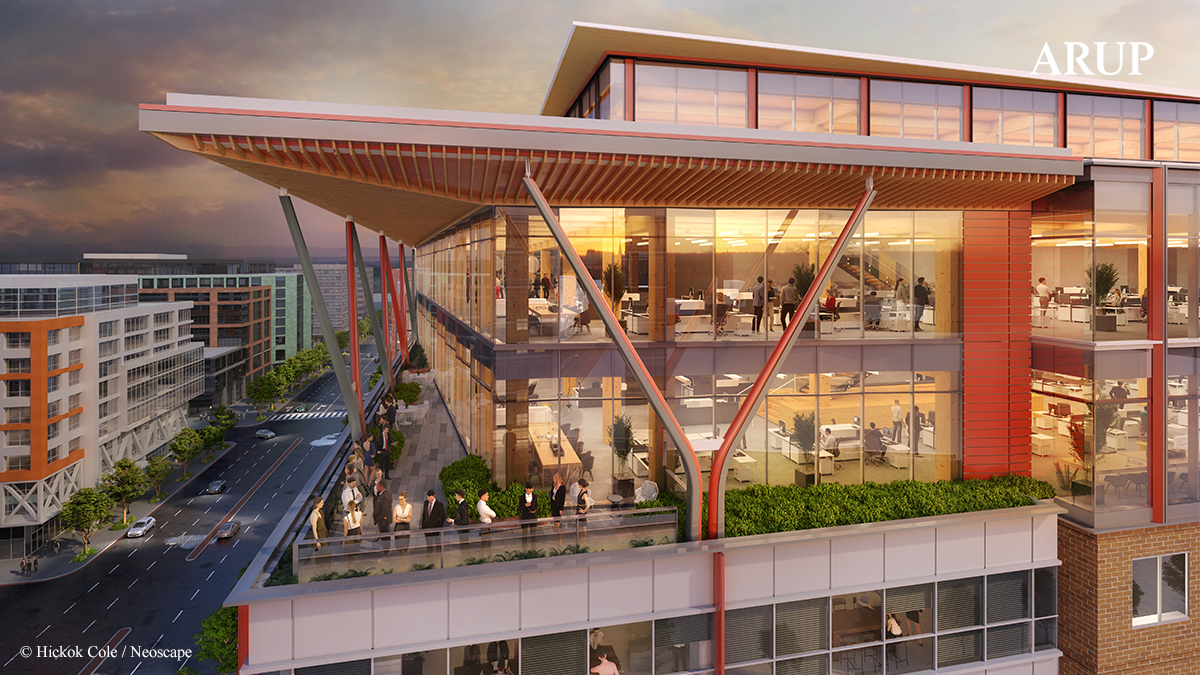 ArupAmericas's tweet photo. The 80 M Street SE office building project is set to become the 1st high-rise overbuild #masstimber structure in North America. Find out more: https://t.co/q0wUHnPSDq
#TimberTalk https://t.co/AZhdgJqfyZ