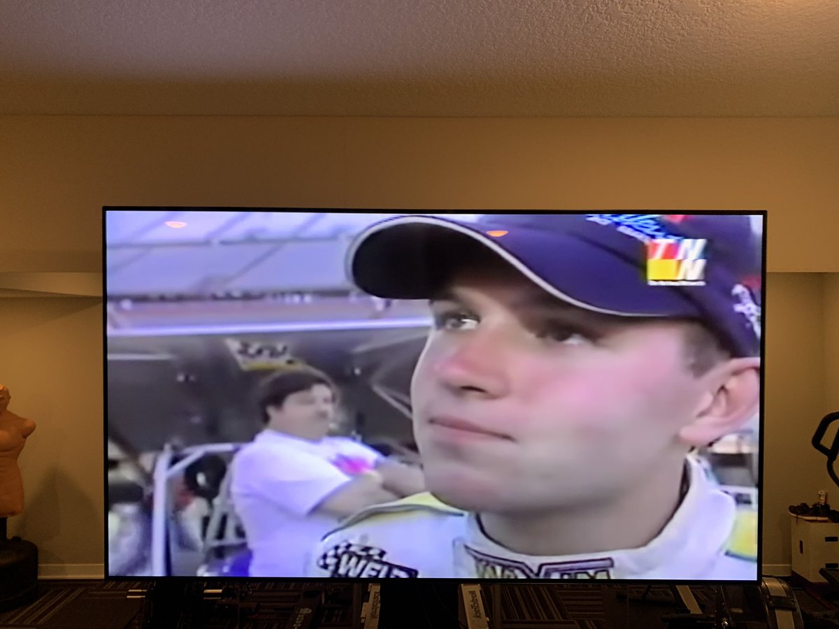 JamieBall4W's tweet photo. Watched @WorldofOutlaws @BMSupdates 2001 on @YouTube during this mornings workout preparing for the season opener @knoxvilleraces! Didn’t realize @BlakeFeese competed there! Cool to see some of the names racing back in 2001! #babyfacefilter https://t.co/sNMYPu9VUt